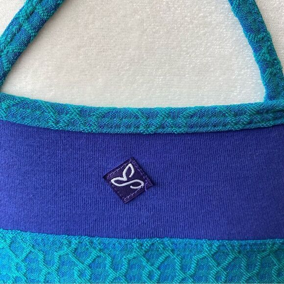 prAna Breathe Purple Strappy Dress Padded Recycled Poly SZ XS - Picture 11 of 14